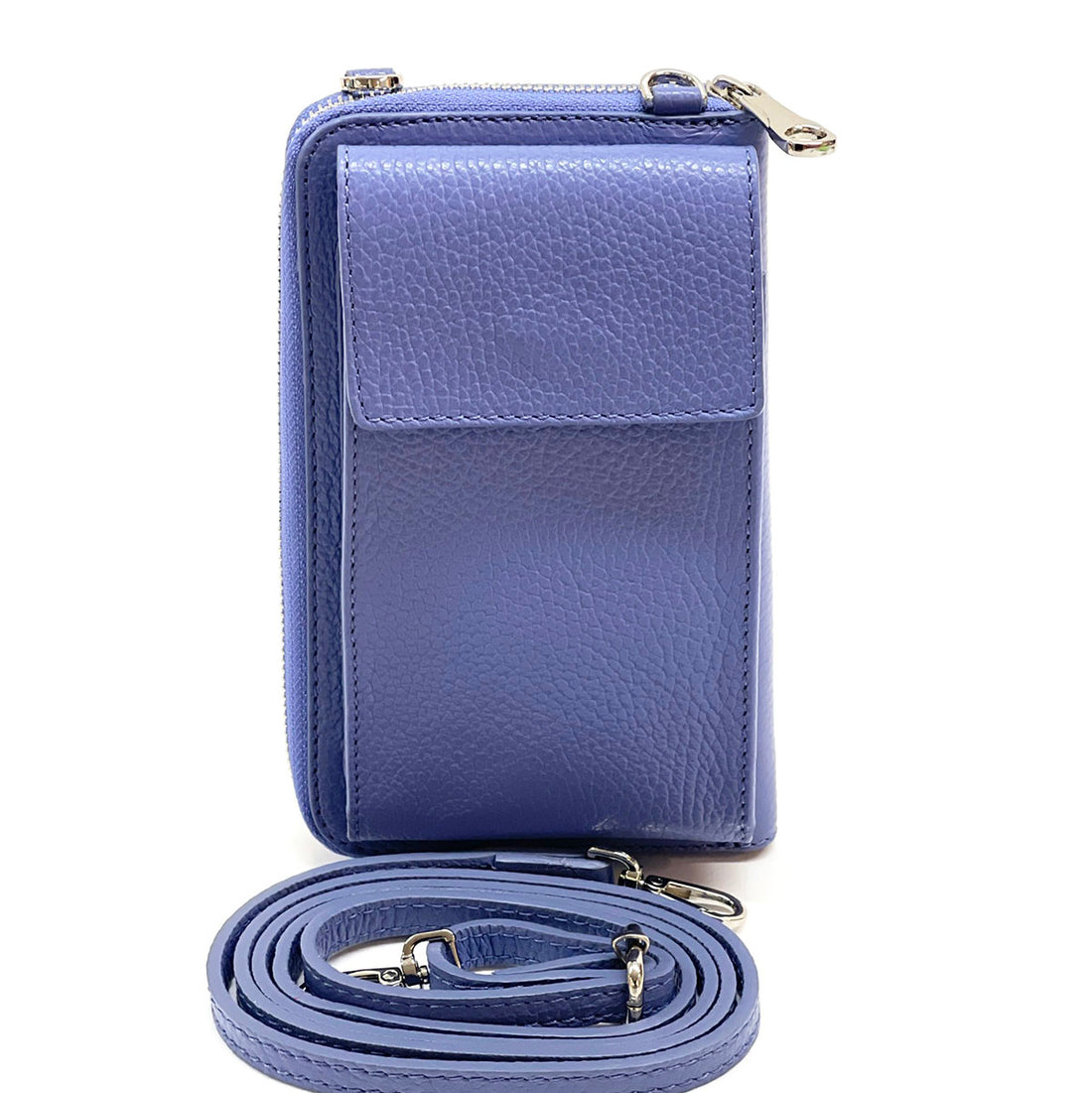 Ava Leather Phone Bag &amp; Wallet - Made In Italy