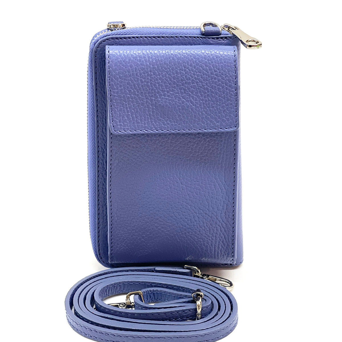 Ava Leather Phone Bag &amp; Wallet - Made In Italy