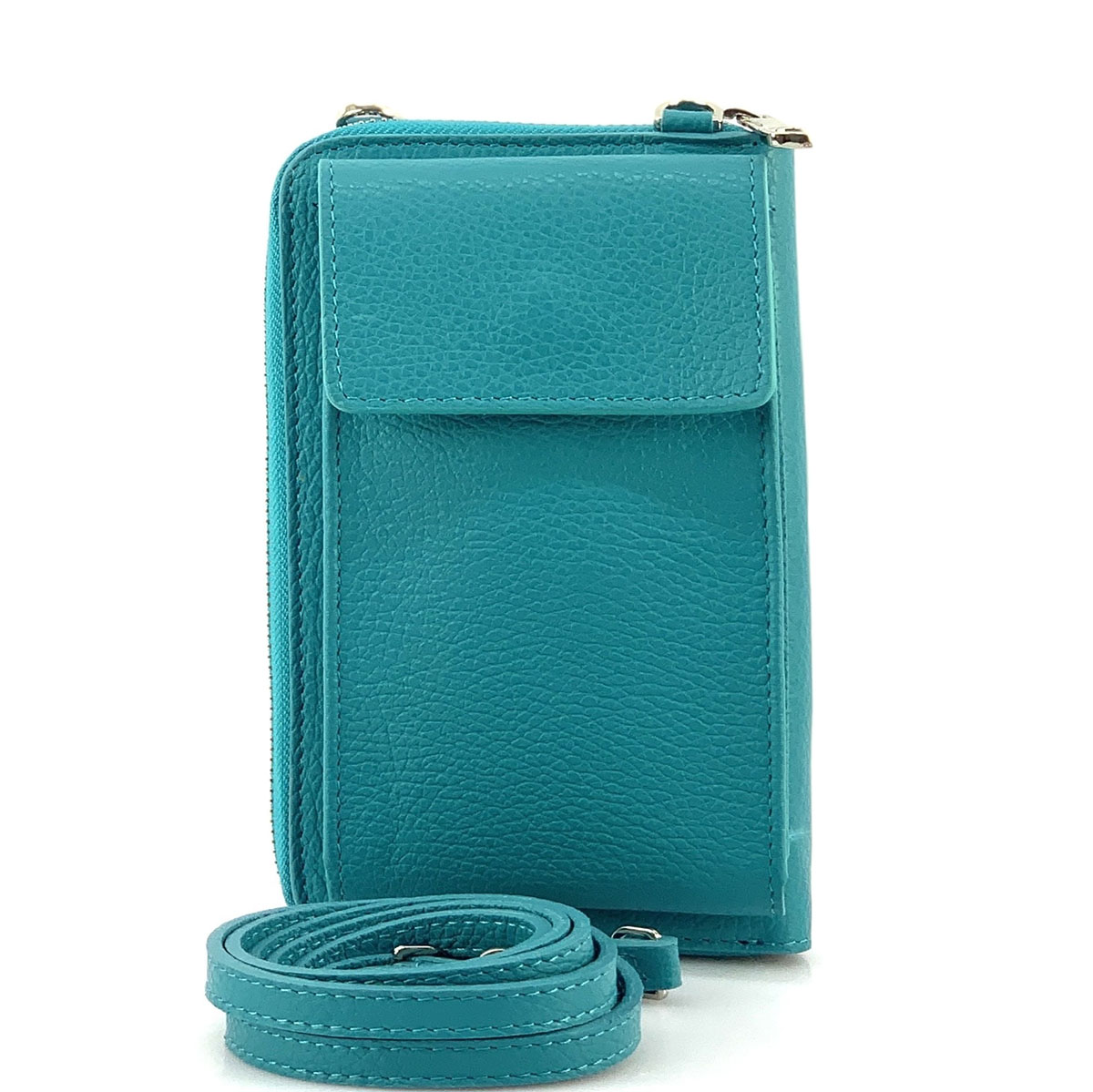 Ava Leather Phone Bag &amp; Wallet - Made In Italy