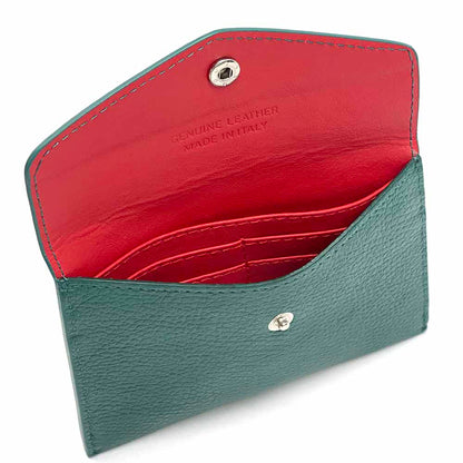 Forrica Slim Leather Wallet - Made In Italy