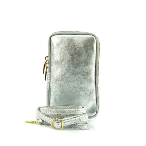 Alexis Italian Mini Leather Crossbody Bag - Made In Italy