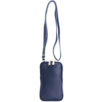 Alexis Italian Mini Leather Crossbody Bag - Made In Italy