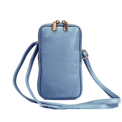 Alexis Italian Mini Leather Crossbody Bag - Made In Italy