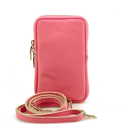 Alexis Italian Mini Leather Crossbody Bag - Made In Italy