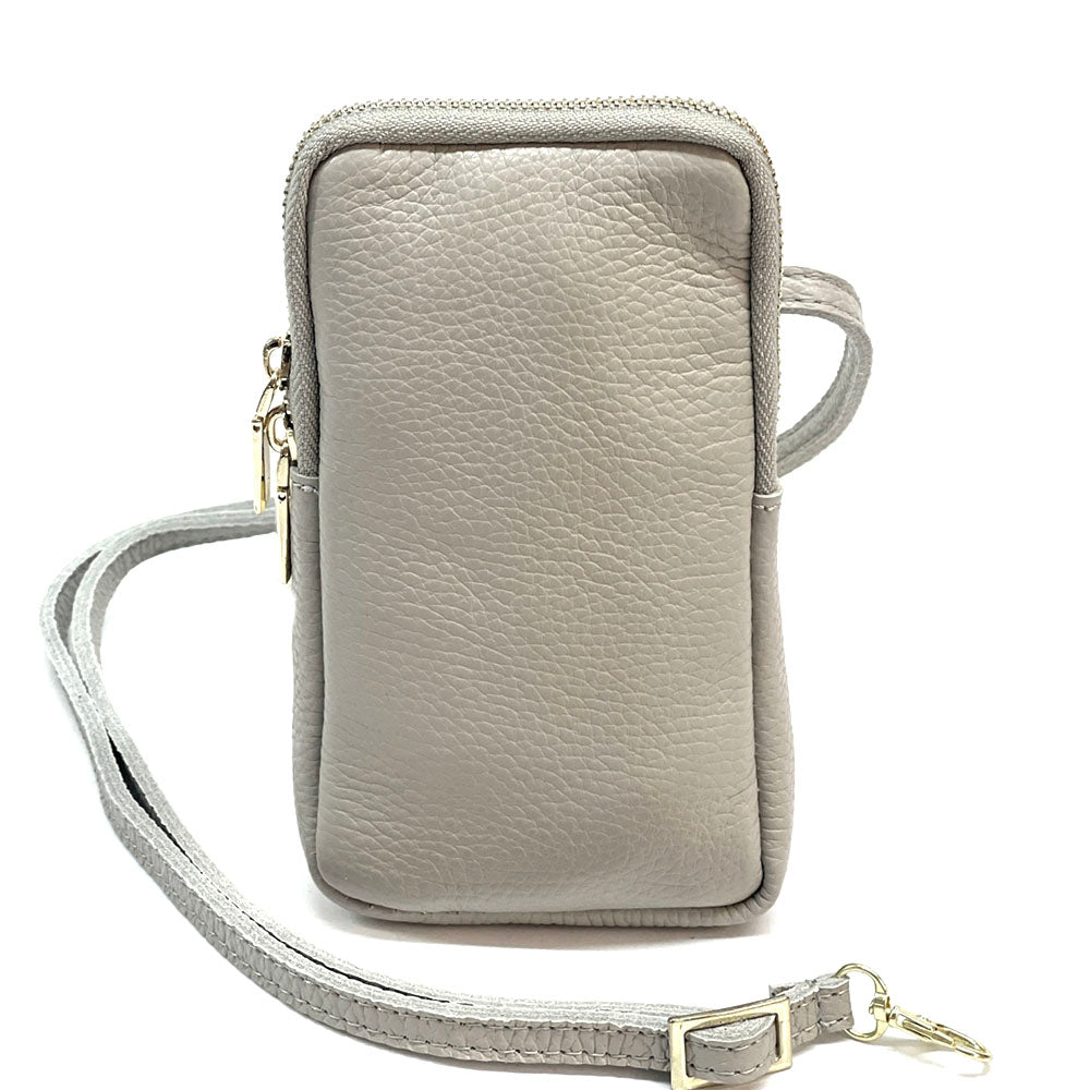 Alexis Italian Mini Leather Crossbody Bag - Made In Italy