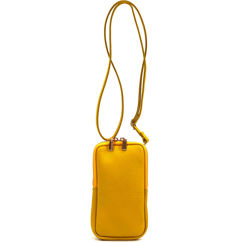 Alexis Italian Mini Leather Crossbody Bag - Made In Italy