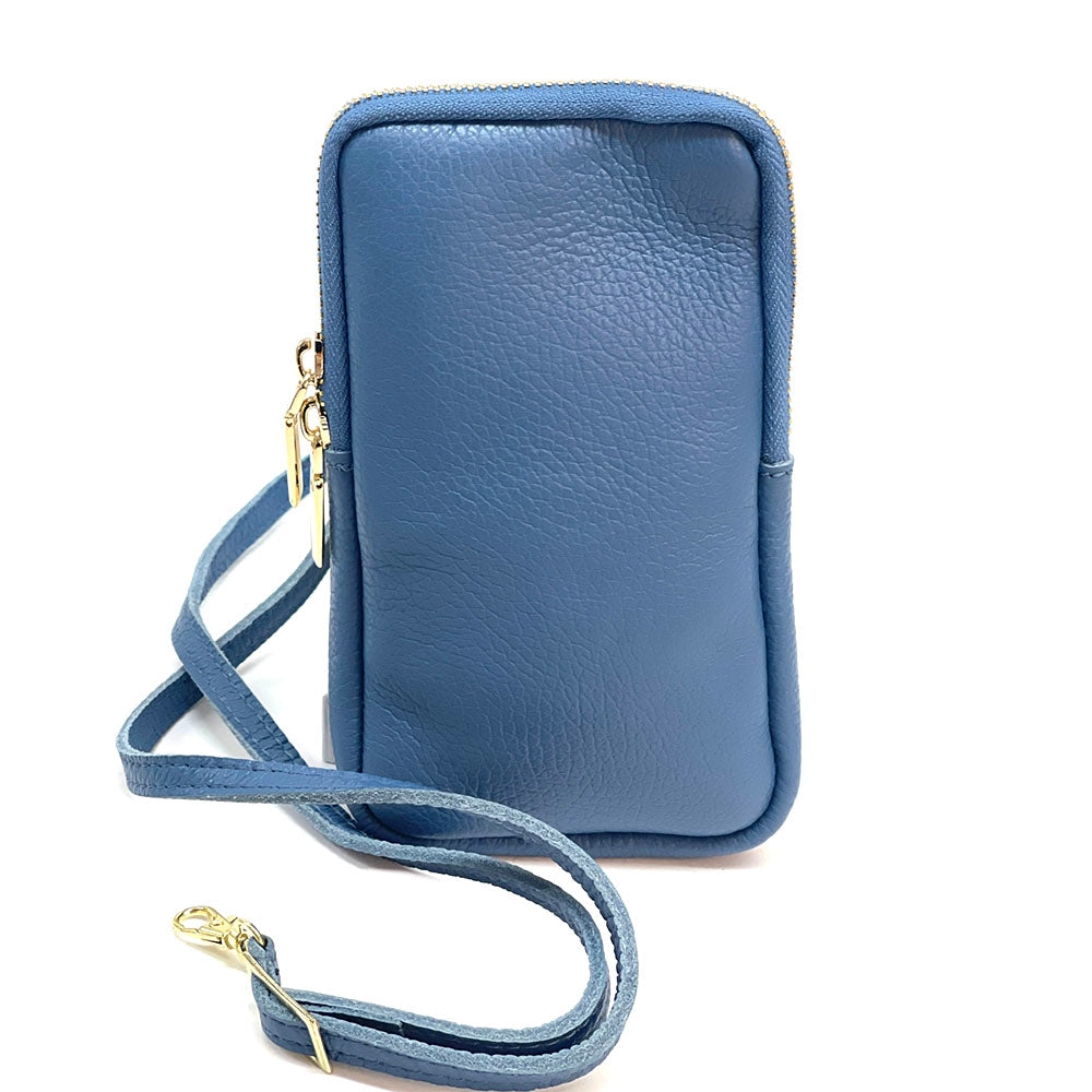 Alexis Italian Mini Leather Crossbody Bag - Made In Italy