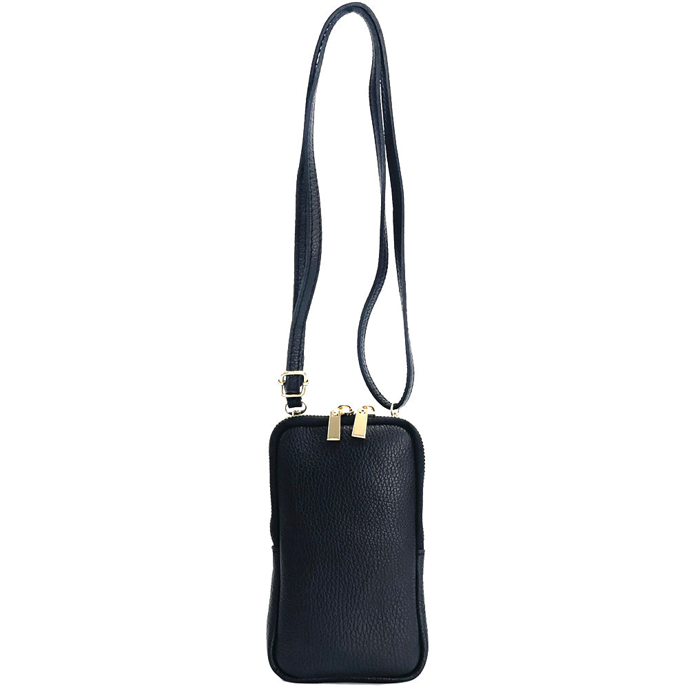 Alexis Italian Mini Leather Crossbody Bag - Made In Italy