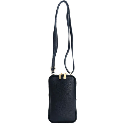 Alexis Italian Mini Leather Crossbody Bag - Made In Italy