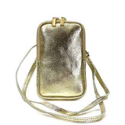 Alexis Italian Mini Leather Crossbody Bag - Made In Italy