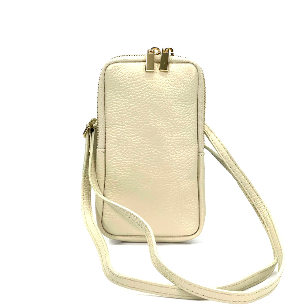 Alexis Italian Mini Leather Crossbody Bag - Made In Italy
