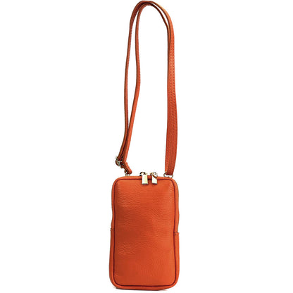 Alexis Italian Mini Leather Crossbody Bag - Made In Italy