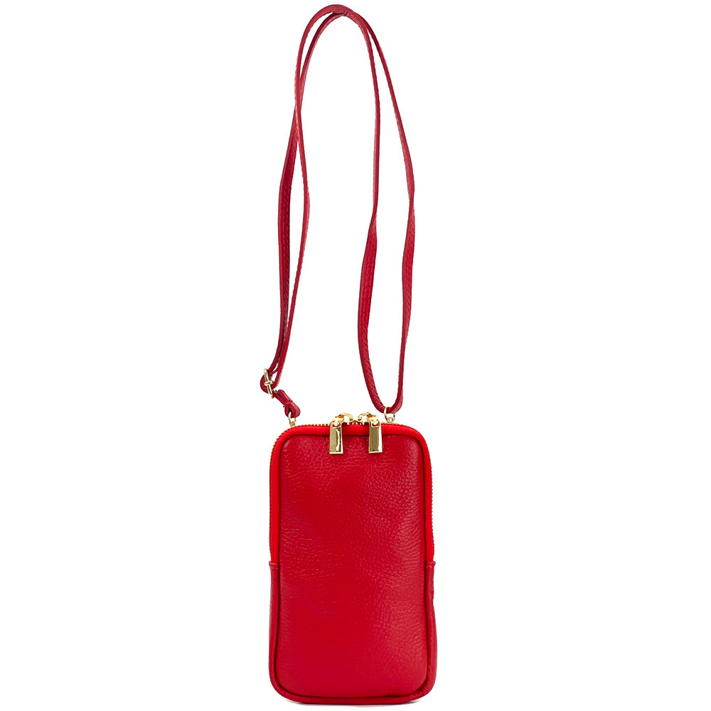 Alexis Italian Mini Leather Crossbody Bag - Made In Italy