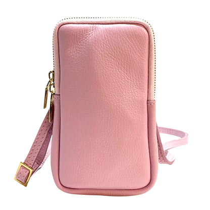 Alexis Italian Mini Leather Crossbody Bag - Made In Italy