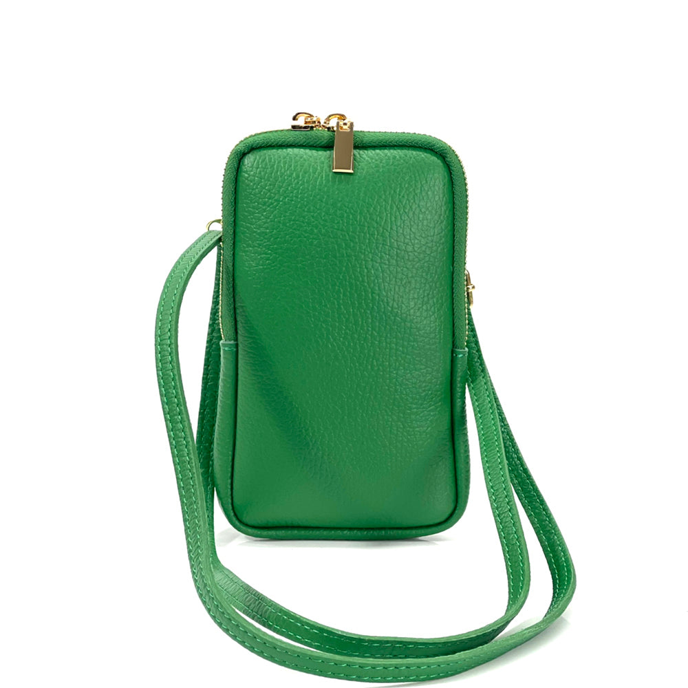 Alexis Italian Mini Leather Crossbody Bag - Made In Italy