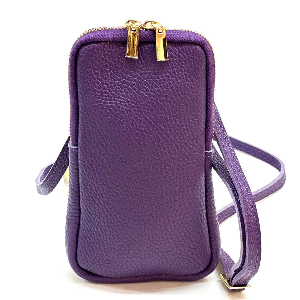 Alexis Italian Mini Leather Crossbody Bag - Made In Italy