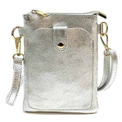 Eterna Leather Crossbody Bag - Made In Italy