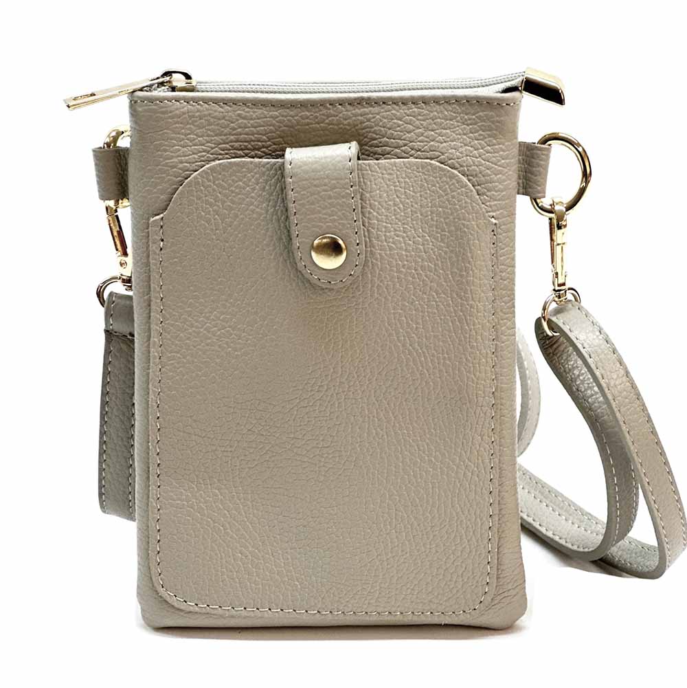 Eterna Leather Crossbody Bag - Made In Italy