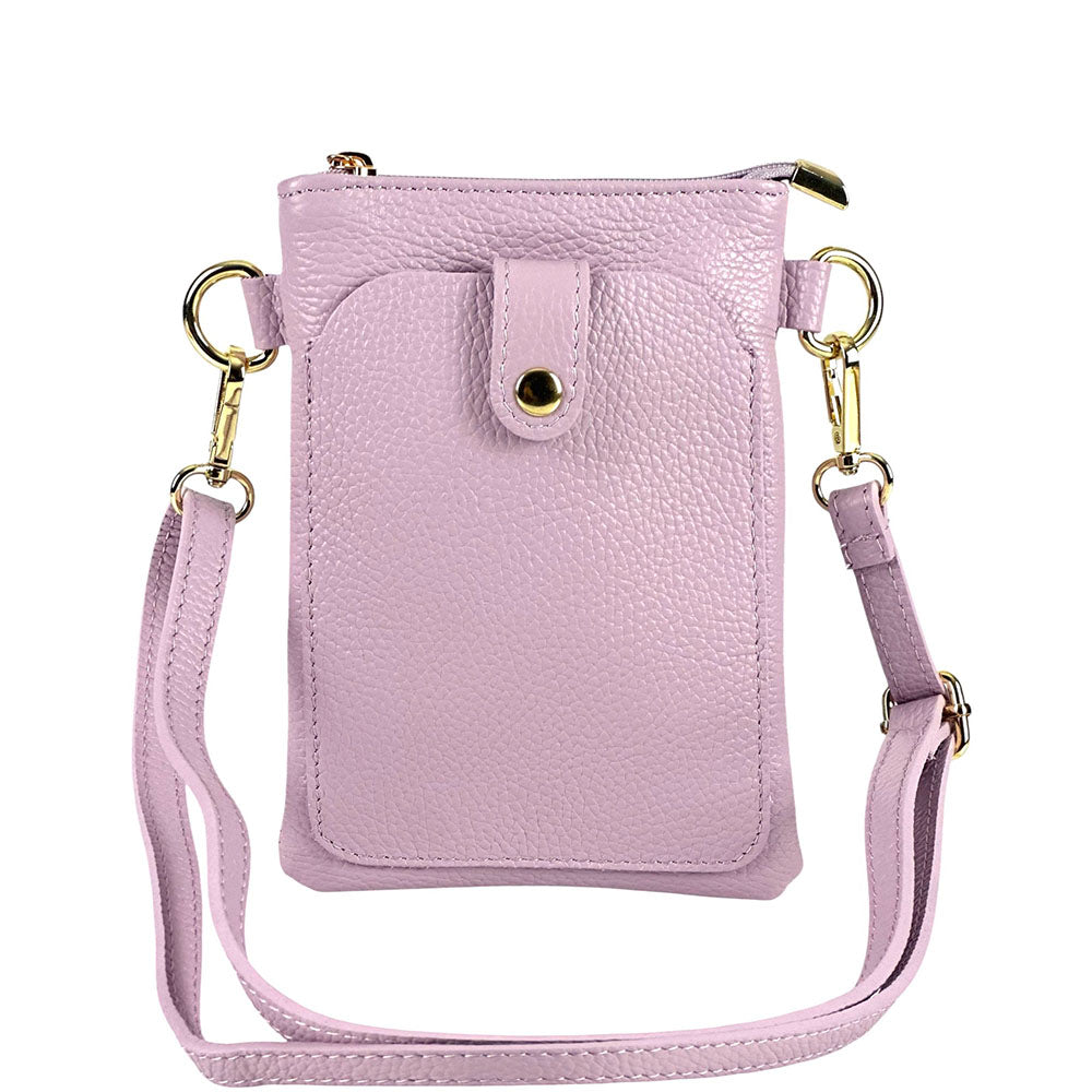 Eterna Leather Crossbody Bag - Made In Italy