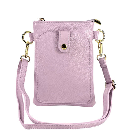 Eterna Leather Crossbody Bag - Made In Italy