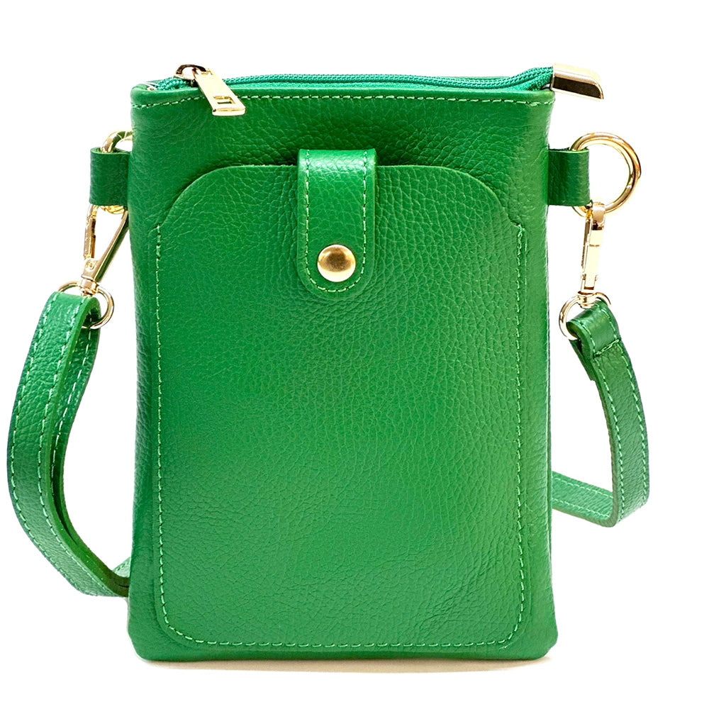 Eterna Leather Crossbody Bag - Made In Italy