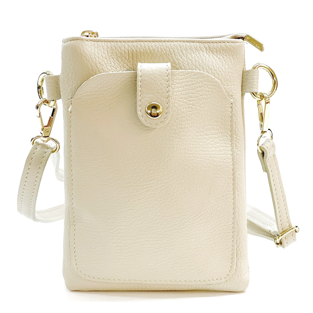 Eterna Leather Crossbody Bag - Made In Italy