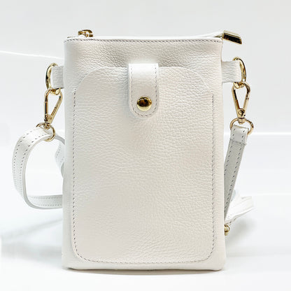 Eterna Leather Crossbody Bag - Made In Italy