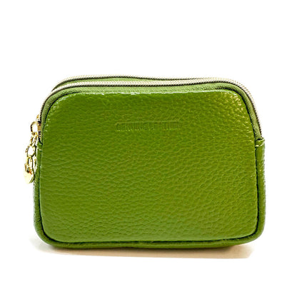 Dolce Mini Leather Coin Purse - Made In Italy