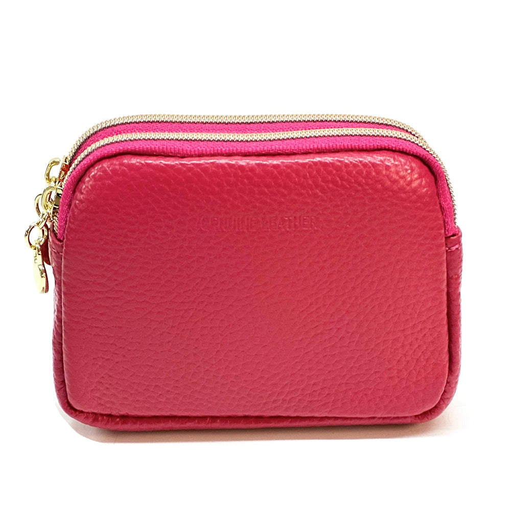 Dolce Mini Leather Coin Purse - Made In Italy