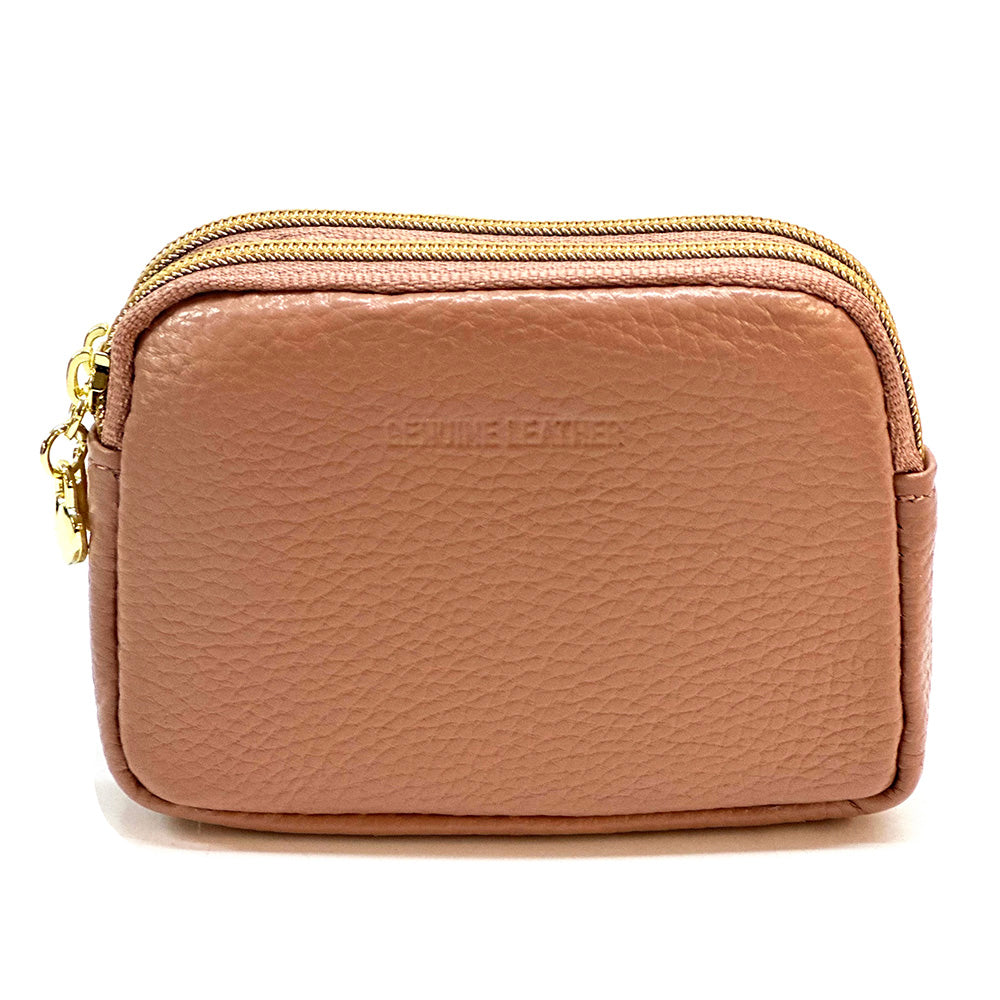 Dolce Mini Leather Coin Purse - Made In Italy