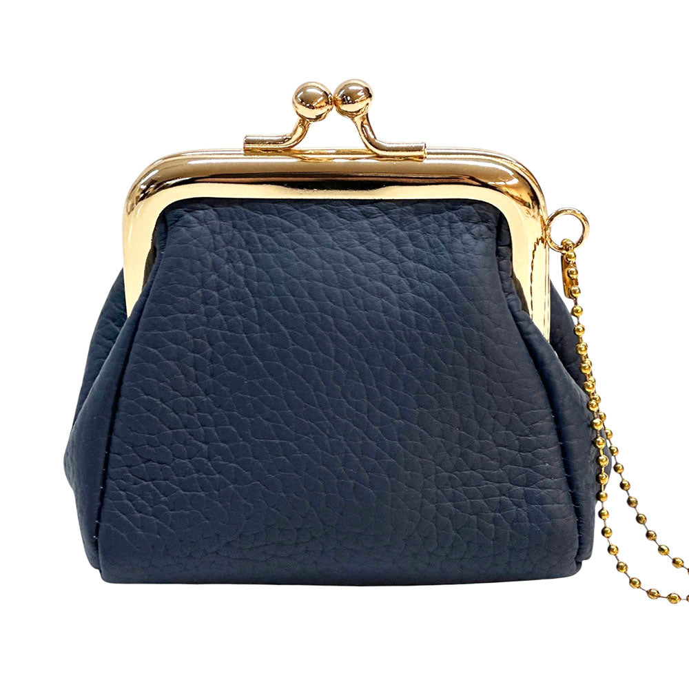 KissLock Mini Pouch in cow leather - Made In Italy