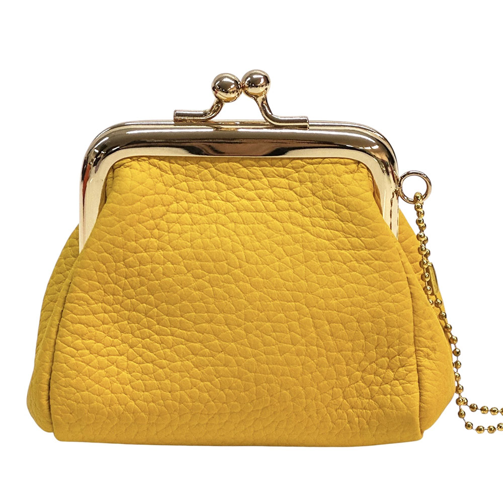 KissLock Mini Pouch in cow leather - Made In Italy