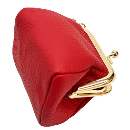 KissLock Mini Pouch in cow leather - Made In Italy