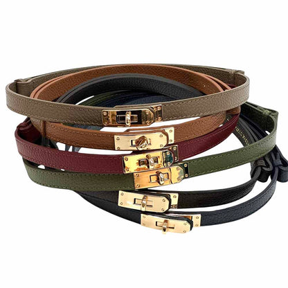 Firenze Lock – Italian Handmade Leather Belt - Made In Italy