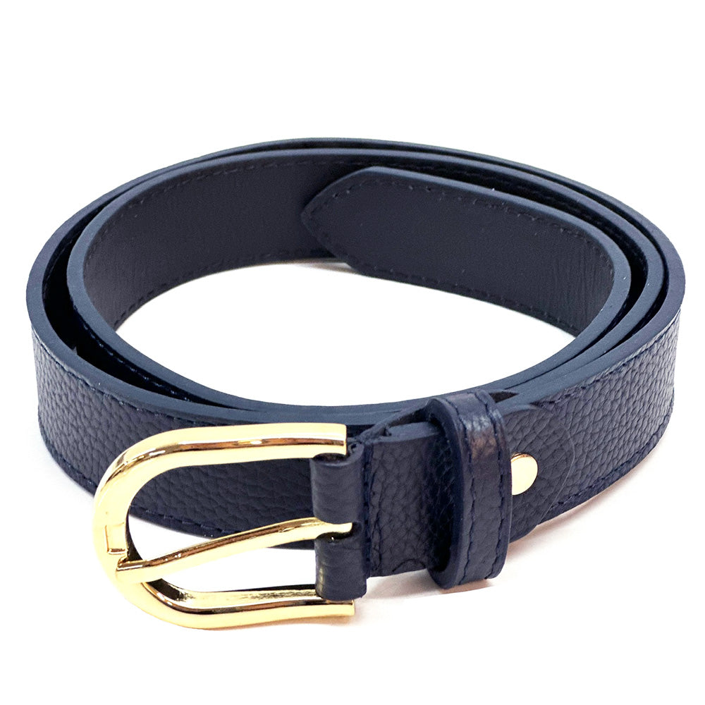 Serena Leather Belt 30 MM - Made In Italy