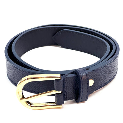Serena Leather Belt 30 MM - Made In Italy