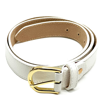 Serena Leather Belt 30 MM - Made In Italy