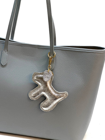 Leather Puppy Charm - Made In Italy