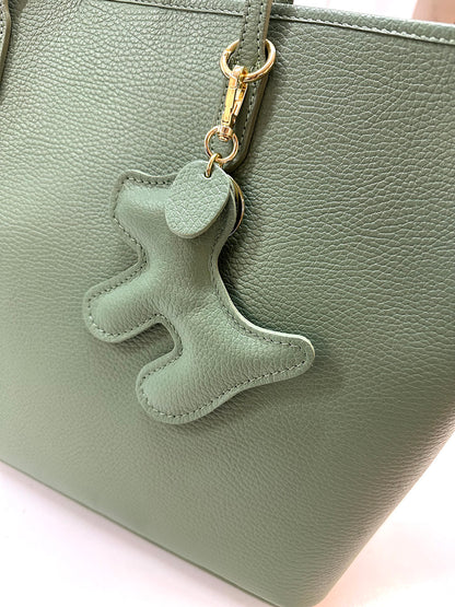 Leather Puppy Charm - Made In Italy