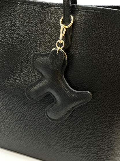 Leather Puppy Charm - Made In Italy