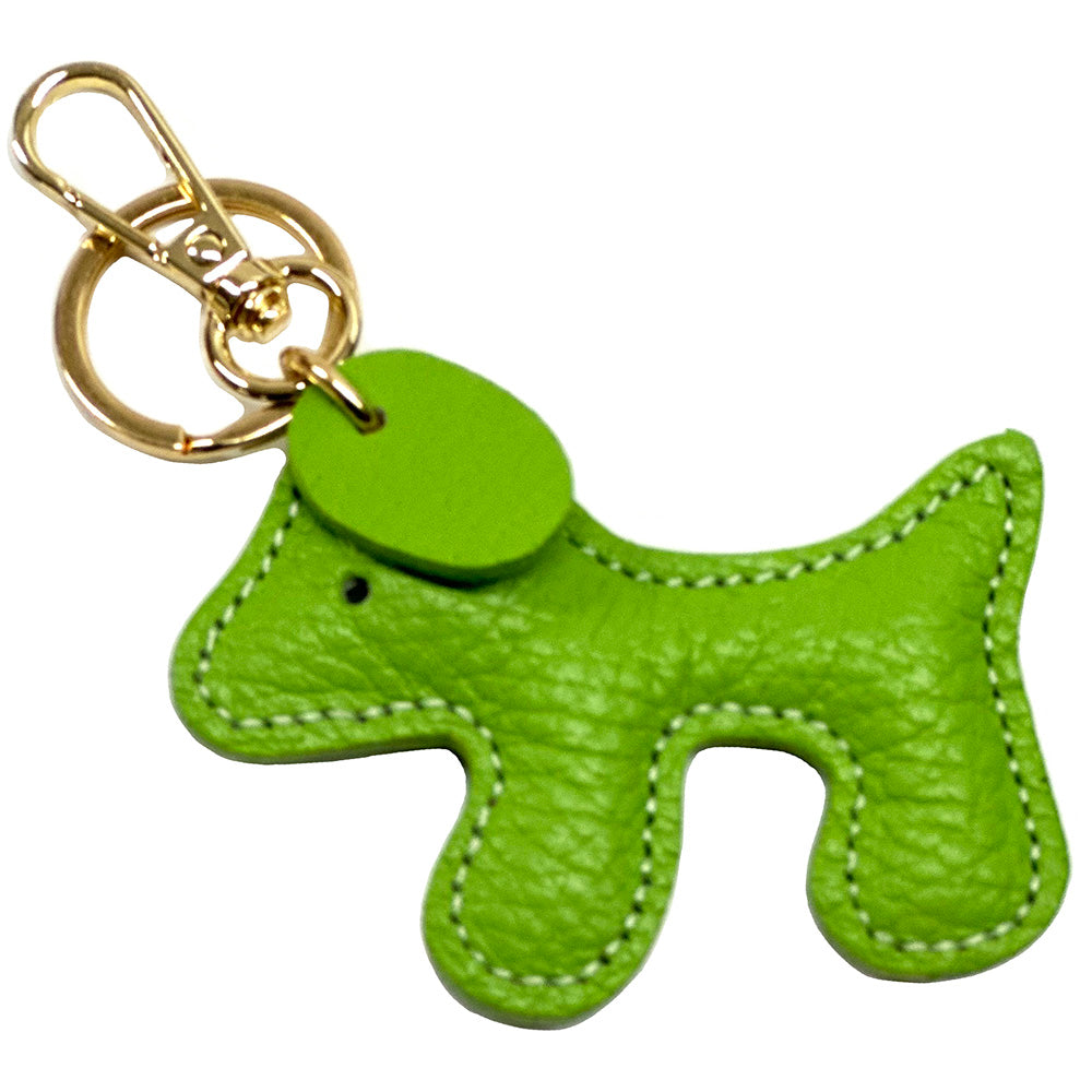Leather Puppy Charm - Made In Italy