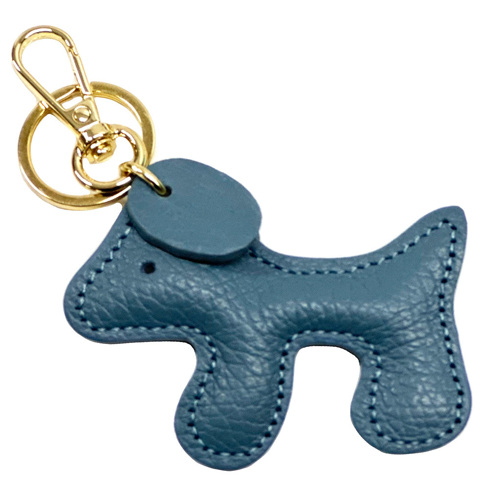 Leather Puppy Charm - Made In Italy