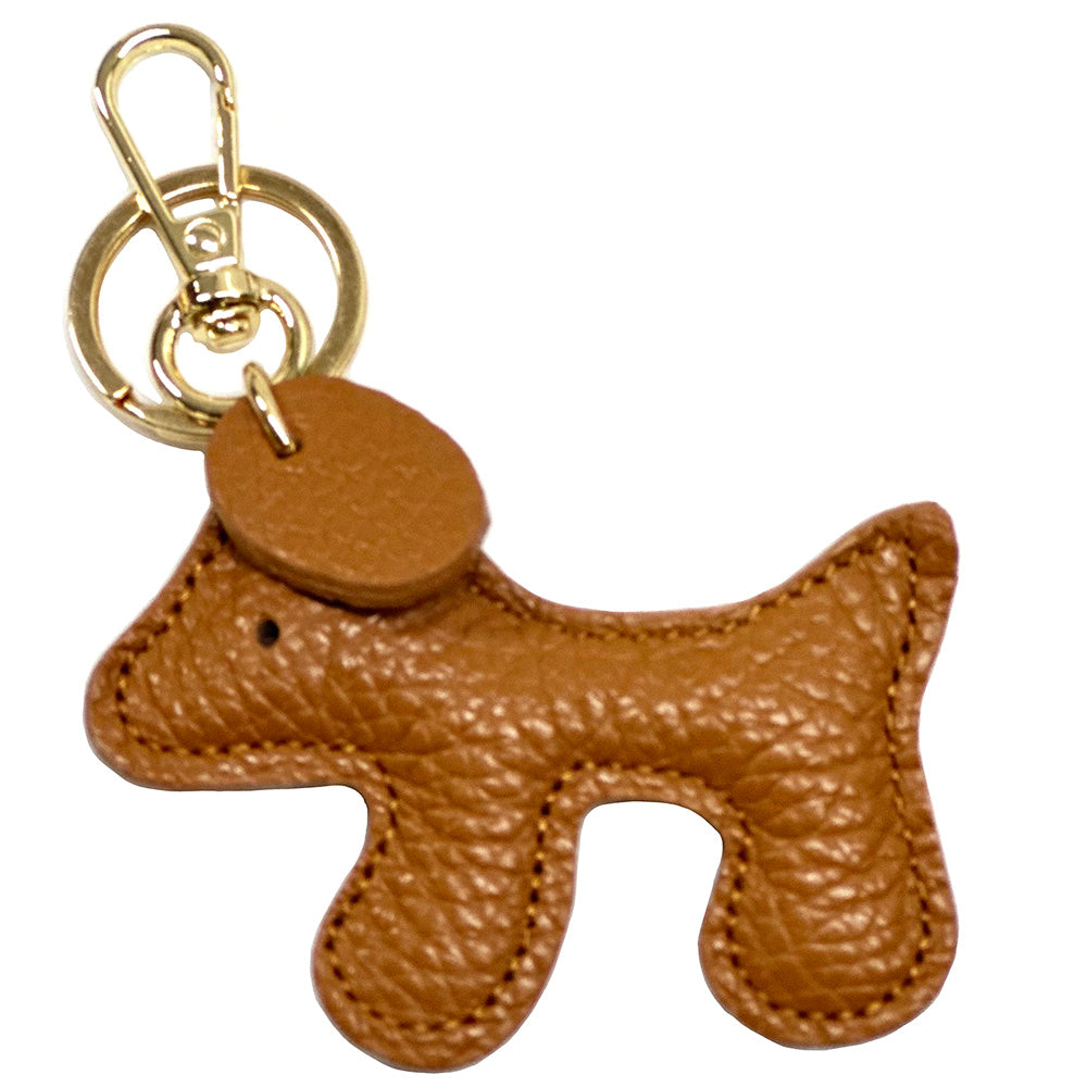 Leather Puppy Charm - Made In Italy