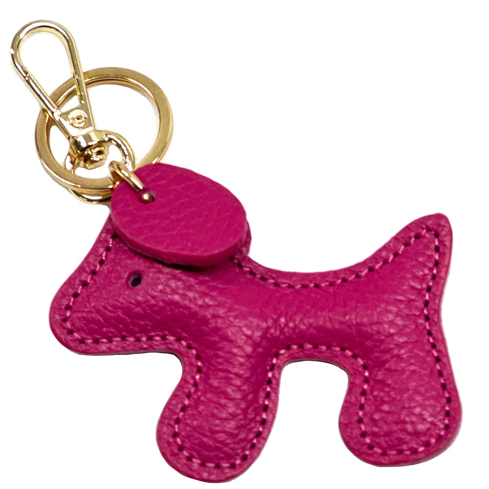 Leather Puppy Charm - Made In Italy