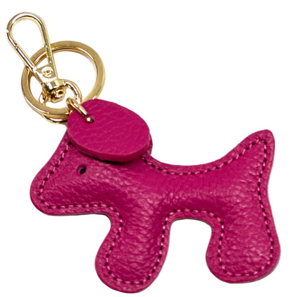 Leather Puppy Charm - Made In Italy