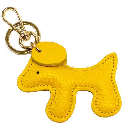 Leather Puppy Charm - Made In Italy