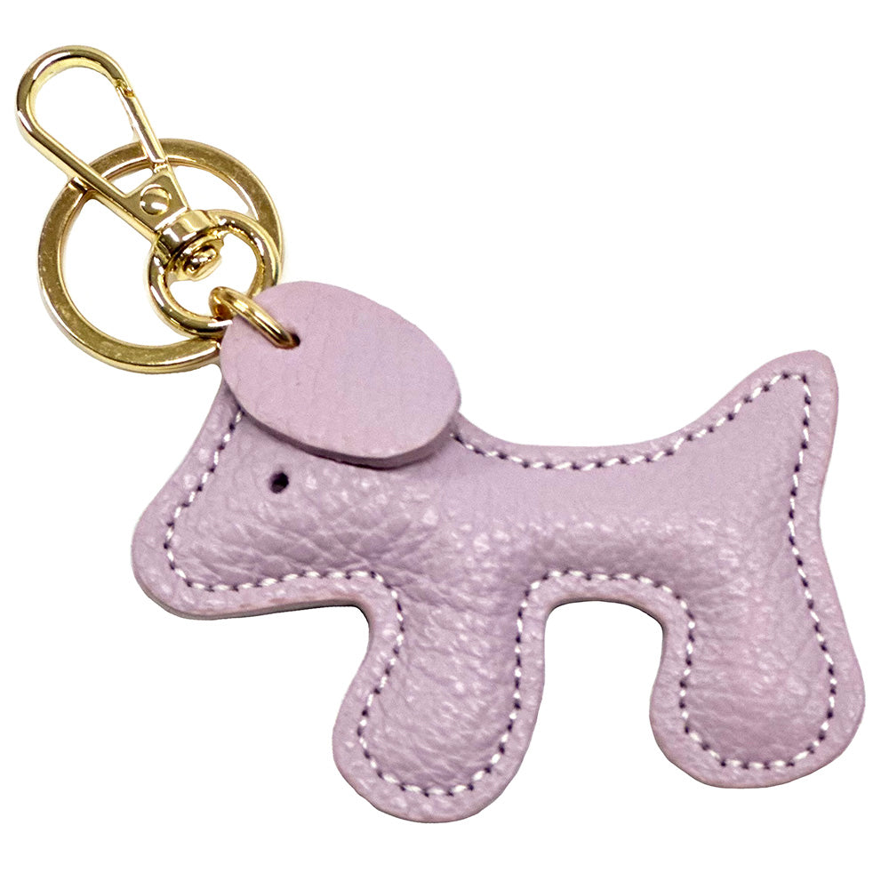 Leather Puppy Charm - Made In Italy