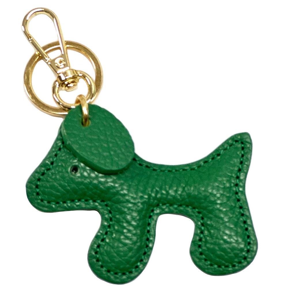Leather Puppy Charm - Made In Italy