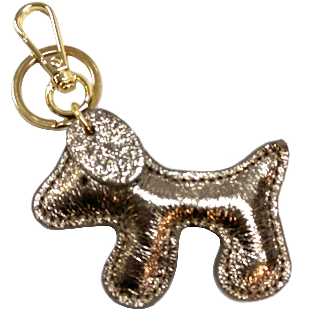 Leather Puppy Charm - Made In Italy