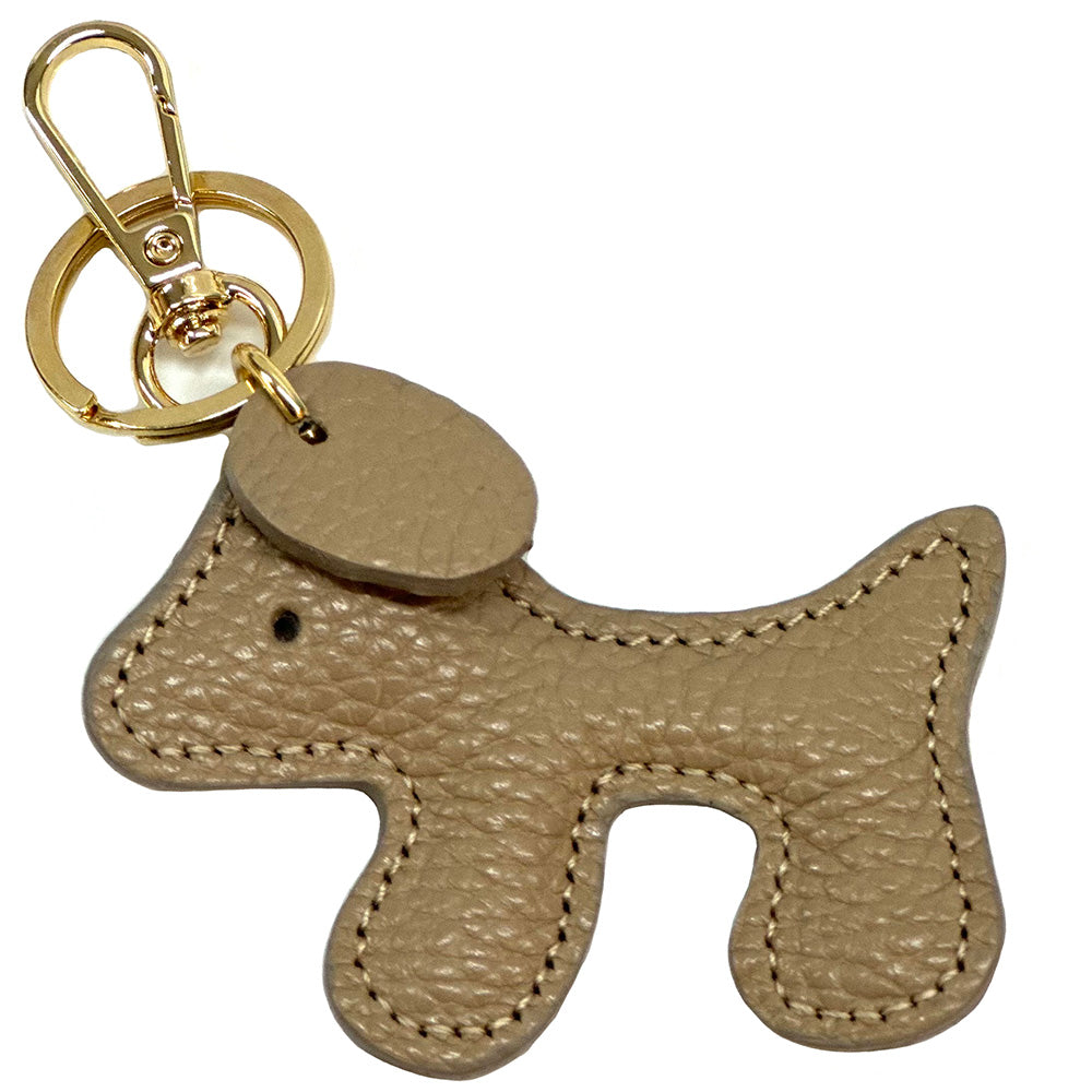 Leather Puppy Charm - Made In Italy